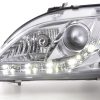 Scheinwerfer Set Daylight LED TFL-Optik Mazda 6 Limo  02-07 chrom – Bild 11