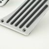 FK Alupedale Pedale Set 3-teilig BMW 3er, 5er, 7er, X3, X5, Z3 Automatikgetriebe Pedalcover Autopedale Streifen-Design – Bild 3