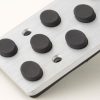 FK Alupedale Pedale Set 3-teilig Mercedes Benz C-/E-/S-Klasse Pedalcover Autopedale Gumminoppen – Bild 6
