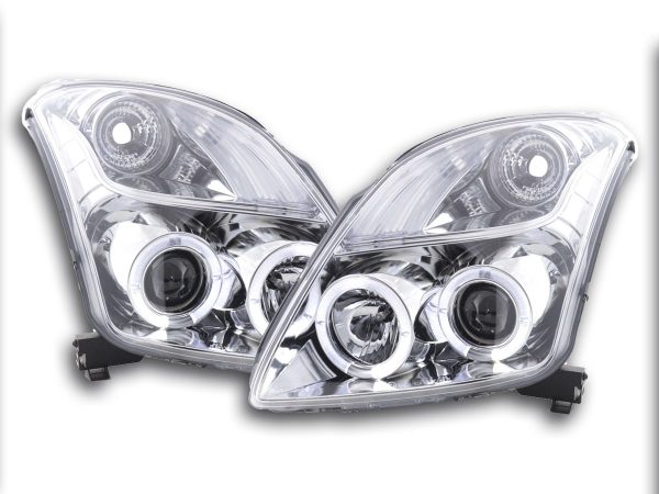 Scheinwerfer Set Suzuki Swift Typ MZ  05- chrom