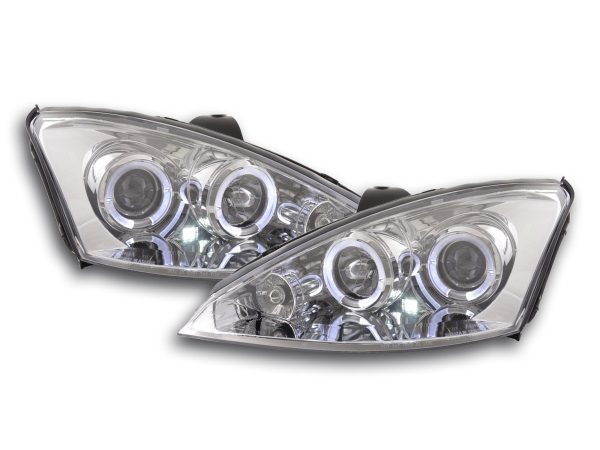 Scheinwerfer Set Ford Focus  98-01 chrom