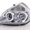 Scheinwerfer Set Angel Eyes Ford KA Typ RBT  96-08 chrom – Bild 2