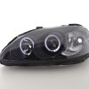 Scheinwerfer Set Honda Civic Coupe/Civic 4-trg.  99-00 schwarz – Bild 2