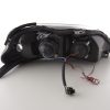 Scheinwerfer Set Honda Civic Coupe/Civic 4-trg.  99-00 schwarz – Bild 7