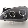 Scheinwerfer Set Opel Corsa C  01-06 schwarz – Bild 2