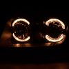Scheinwerfer Set Angel Eyes VW Bora Typ 1J  98-04 schwarz – Bild 3