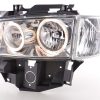 Scheinwerfer Set Angel Eyes VW Bus Typ T4  97-02 chrom – Bild 2