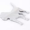 Aufkleber Chrom 3D Car Logo Motiv Pbull 85x85 mm chrom – Bild 5