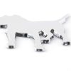 Aufkleber Chrom 3D Car Logo Motiv Pbull 85x85 mm chrom – Bild 7