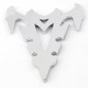 Aufkleber Chrom 3D Car Logo Motiv Shogun III 70x82 mm chrom – Bild 4