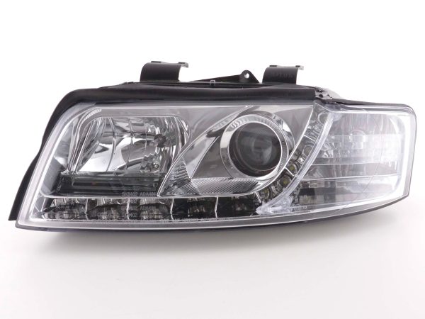 Scheinwerfer Daylight Audi A4 Typ 8E  01-04 chrom