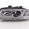 Scheinwerfer Set Daylight LED TFL-Optik Audi A4 Typ 8E  01-04 chrom – Bild 4