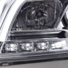 Scheinwerfer Set Daylight LED TFL-Optik Audi A4 Typ 8E  04-08 chrom – Bild 6