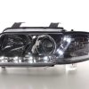 Scheinwerfer Set Daylight LED TFL-Optik Audi A4 Typ B5  95-99 chrom – Bild 2