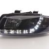 Scheinwerfer Set Daylight LED TFL-Optik Audi A4 Typ 8E  01-04 schwarz – Bild 2