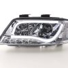 Scheinwerfer Set Daylight LED TFL-Optik Audi A6 Typ 4B  97-01 chrom – Bild 2