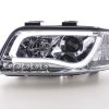 Scheinwerfer Set Daylight LED TFL-Optik Audi A6 Typ 4B  01-04 chrom – Bild 2