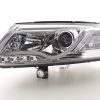 Scheinwerfer Set Daylight LED TFL-Optik Audi A6 Typ 4F  04-08 chrom – Bild 4