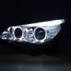 Scheinwerfer Set BMW 5er E60/E61  03-08 chrom – Bild 2