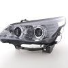 Scheinwerfer Set BMW 5er E60/E61  03-08 chrom – Bild 4