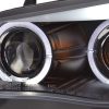 Scheinwerfer Set BMW 5er E60/E61  03-08 schwarz – Bild 5