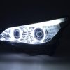 Scheinwerfer Set Xenon Angel Eyes CCFL BMW 5er E60/E61  05-08 chrom – Bild 3