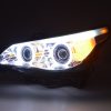 Scheinwerfer Set Xenon Angel Eyes CCFL BMW 5er E60/E61  05-08 chrom – Bild 4
