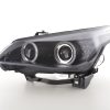 Scheinwerfer Set Xenon Angel Eyes CCFL BMW 5er E60/E61  05-08 schwarz für Rechtslenker – Bild 5
