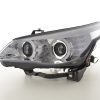 Scheinwerfer Set Xenon Angel Eyes CCFL BMW 5er E60/E61  03-04 chrom – Bild 5