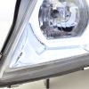 Scheinwerfer Set Daylight LED TFL-Optik BMW 3er E90/E91  05-08 chrom – Bild 3