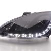Scheinwerfer Set Daylight LED TFL-Optik Ford Focus 3/4/5-trg.  98-01 schwarz – Bild 2