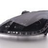 Scheinwerfer Set Daylight LED TFL-Optik Ford Focus 3/4/5-trg.  98-01 schwarz – Bild 4