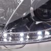 Scheinwerfer Set Daylight LED TFL-Optik Ford Focus 3/4/5-trg.  01-04 chrom – Bild 6