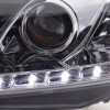 Scheinwerfer Set Daylight LED TFL-Optik Ford Focus 3/5-trg.  08-10 chrom – Bild 6