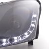 Scheinwerfer Set Daylight LED TFL-Optik Ford Focus 3/4/5-trg.  01-04 schwarz für Rechtslenker – Bild 5