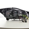 Scheinwerfer Set Xenon Daylight LED TFL-Optik Mercedes-Benz S-Klasse (221)  05-09 chrom – Bild 5