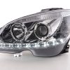 Scheinwerfer Set Daylight LED TFL-Optik Mercedes C-Klasse Typ W204  07-10 chrom – Bild 2