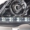 Scheinwerfer Set Daylight LED TFL-Optik Mercedes C-Klasse Typ W204  07-10 chrom – Bild 5
