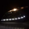 Scheinwerfer Set Daylight LED TFL-Optik Mercedes C-Klasse W204  07-10 chrom – Bild 2