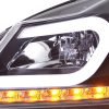 Scheinwerfer Set Daylight LED TFL-Optik Mercedes C-Klasse W204  11-14 schwarz – Bild 5