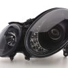 Scheinwerfer Set Daylight LED TFL-Optik Mercedes E-Klasse Typ W211  02-06 schwarz – Bild 4