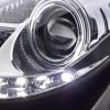 Scheinwerfer Set Daylight LED TFL-Optik Mercedes SLK 171  04-11 chrom – Bild 5