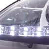 Scheinwerfer Set Daylight LED TFL-Optik Mercedes SLK 171  04-11 chrom – Bild 6