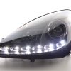 Scheinwerfer Set Daylight LED TFL-Optik Mercedes SLK 171  04-11 schwarz – Bild 2