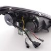 Scheinwerfer Set Daylight LED TFL-Optik Mercedes SLK 171  04-11 schwarz – Bild 7