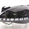 Scheinwerfer Set Daylight LED TFL-Optik Opel Corsa C  01-06 schwarz – Bild 2