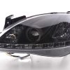 Scheinwerfer Set Daylight LED TFL-Optik Opel Corsa C  01-06 schwarz – Bild 4