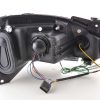 Scheinwerfer Set Daylight LED TFL-Optik Opel Corsa C  01-06 schwarz – Bild 7
