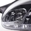 Scheinwerfer Set Daylight LED TFL-Optik Opel Corsa B  94-00 chrom – Bild 6