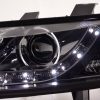 Scheinwerfer Set Daylight LED TFL-Optik Opel Vectra B  96-99 chrom – Bild 5